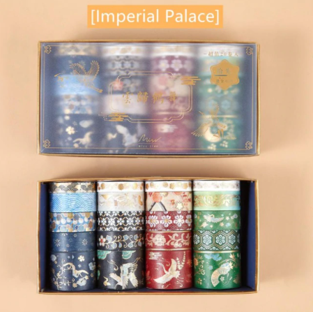 Set Washi tape Retro Divene Gold x 20pzas Imperial Palace C