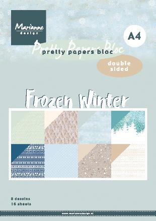 Block A4 Frozen Winter - Marianne Design