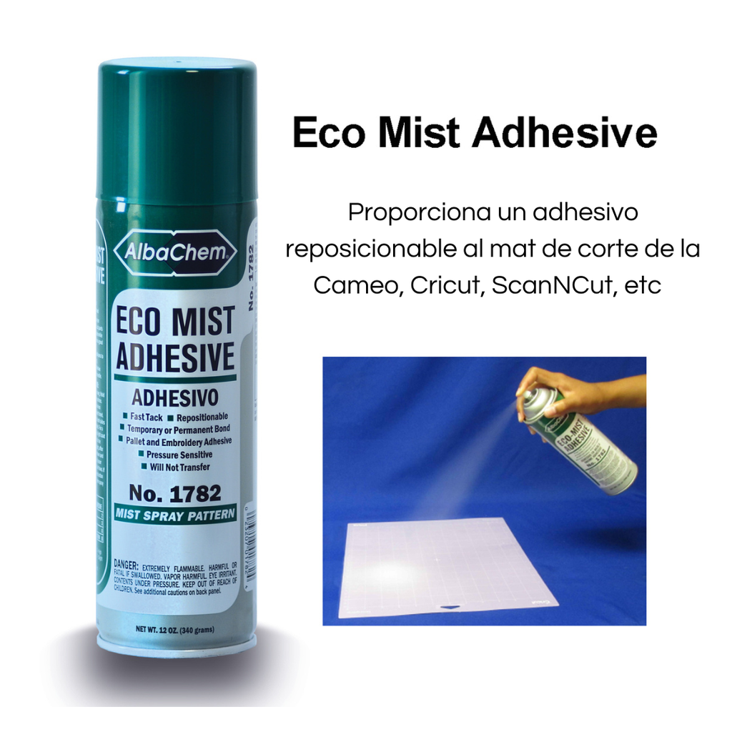 Adhesivo Reposicionable en Aerosol Multiuso Eco Mist 354ml