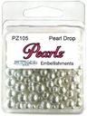 Perlas decorativas Pearl Drop 15g Pearlz - Buttons Galore