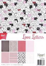 [60110525] Block A4 Love Letters - Joy! Crafts