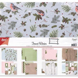 [60110634] Block 12x12 Noor Design Forest Winter - Joy! Craft Papers 