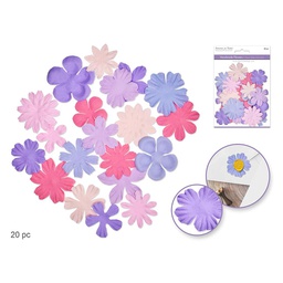 [p365] Flores de papel hechas a mano 44-32mm Pretty - Forever in Time