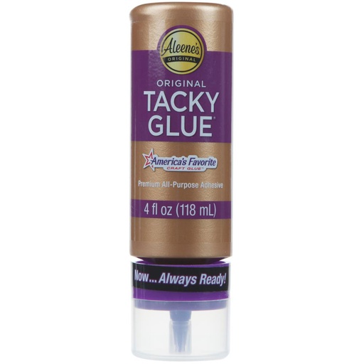 Goma Tacky Glue Original siempre lista 4 oz - Aleene's