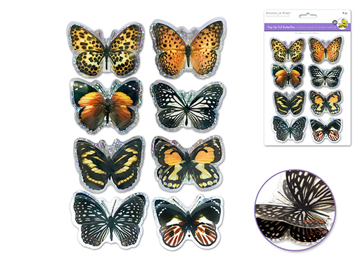 Mariposas Monarch Adhesivas Efecto 3D - Forever In Time