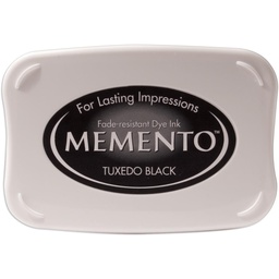 [p892] Tampon Memento Tuxedo Black - Tsukineko
