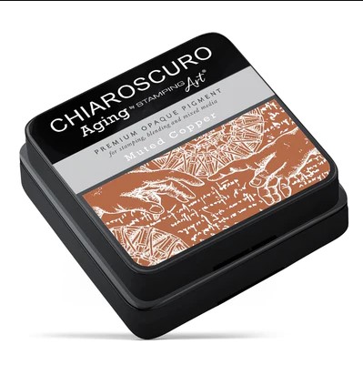 Tampón Chiaroscuro 6x6cm Aging Muted Copper - Ciao Bella