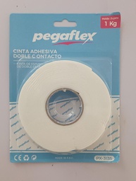 [HP-1505] Cinta de espuma doble contacto 3/4&quot;(1.90cm) - Pegaflex